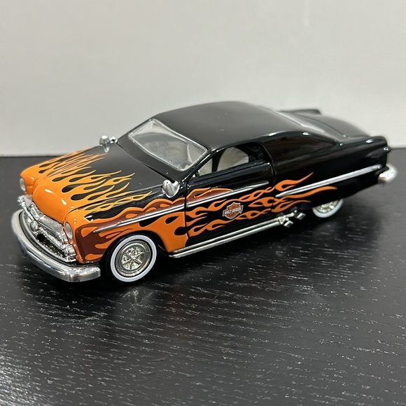 Harley-Davidson Rare Vintage Die Cast Model Car 1949 Ford Street Rod - Picture 2 of 11